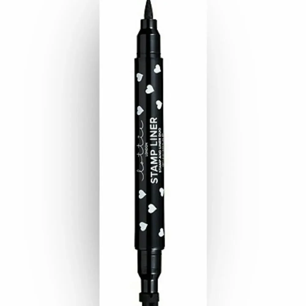 LOTTIE London  (Heart 2 Heart Stamp Liner Duo) BLACK